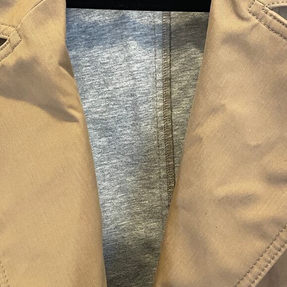 J. Crew Trench Coat - Women Size 0 - Light Brown - Picture 3 of 6